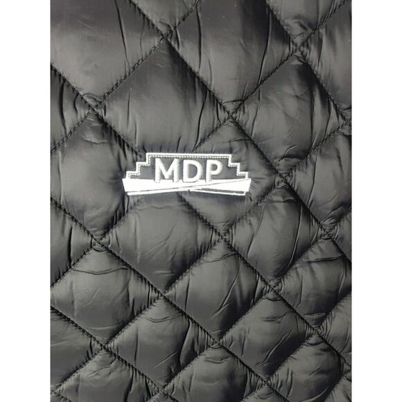 Trimark Jacket Mens Size 4XL Black Quilted Full Zip Hybrid Insulated - Picture 3 of 12